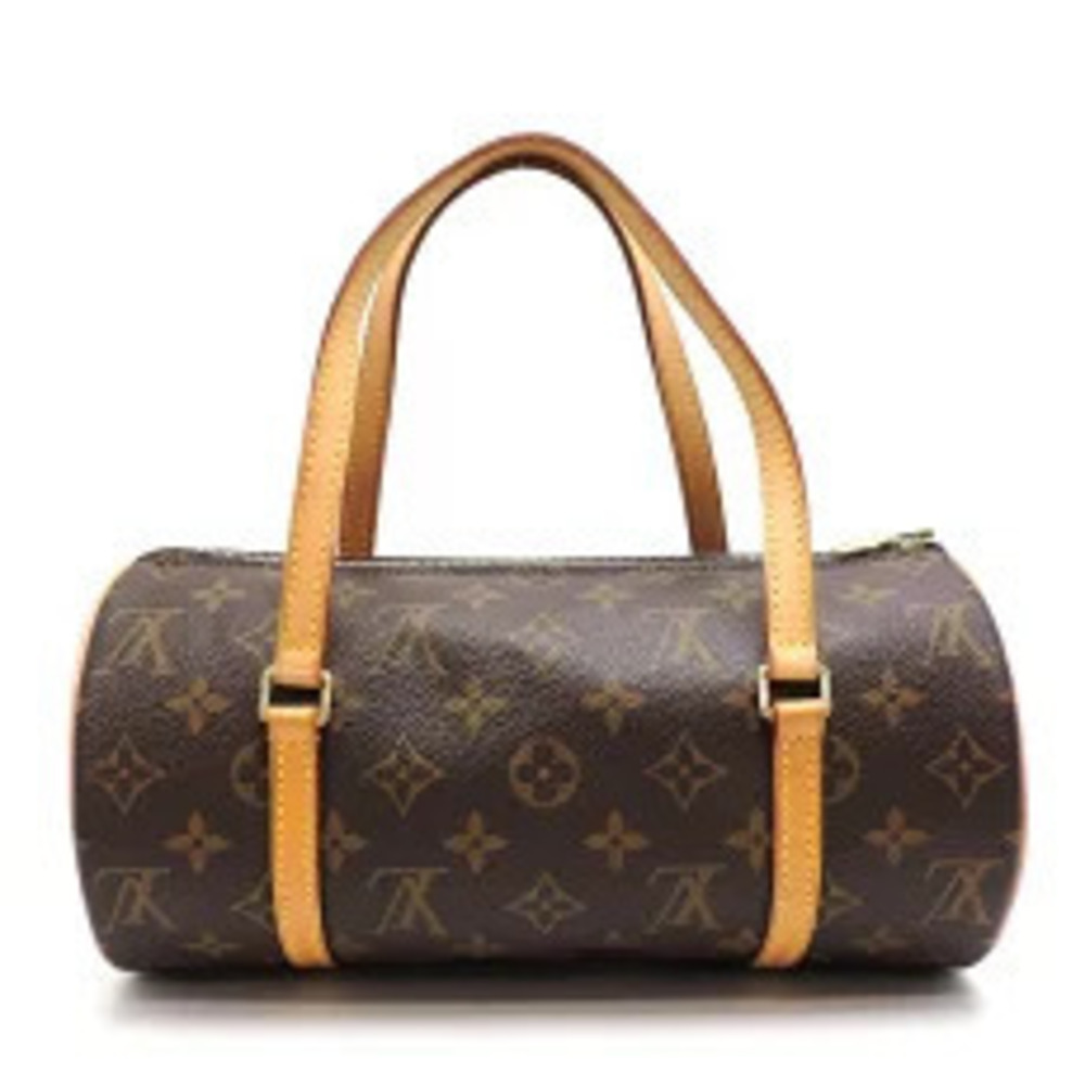 Louis Vuitton Monogram Brown Papillon Handbag Brown